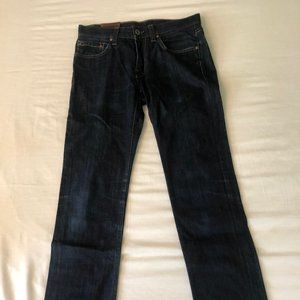 J Brand Kane Raw 11.5oz Slim Straight Jeans (Waist 30)